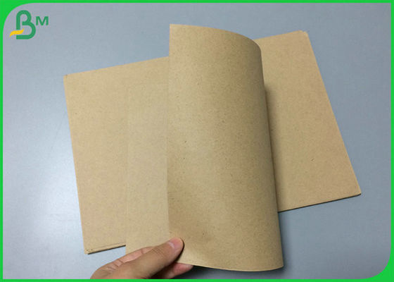 Pas de revêtement 60g 80g Papier kraft brun pour couverture de ordinateur portable Matériau de base