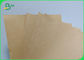 Papier d'emballage non blanchi réduisent en pulpe le papier d'emballage de Brown Papier d'emballage pour des sacs d'emballage de nourriture