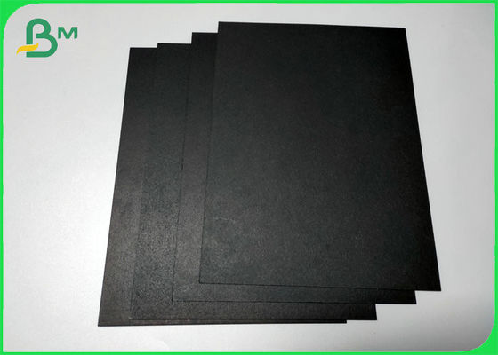 Le FSC pliable a approuvé le matériel noir 300gsm de papier 350gsm de boîte de papier de carton
