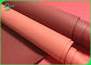 matériel lavable de sacs à main de Rolls emballage de tissu rouge 0.55mm recyclable de papier de 0.3mm