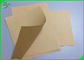 Papier complètement biodégradable de Brown emballage 70gr 80gr aux sacs de pain de boulangerie