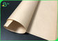 Le papier biodégradable de bande de Brown 60gsm Papier d'emballage tournoie papier approuvé par le FDA Straw Raw Material