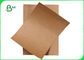 papier de 135gsm 150gsm Brown emballage pour les biens cosmétiques 760 x 880mm de paquet