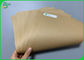 Petit pain de papier de la catégorie comestible 70g 120g Brown emballage de FSC pour le boucher Wrapping