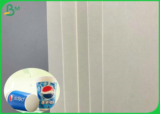 le papier blanc de 190g 210g Cupstock pour les tasses jetables avec du PE a enduit imperméable