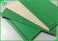 carton laqué vert d'épaisseur de 1.4mm 1.6mm avec un stratifié latéral brillant