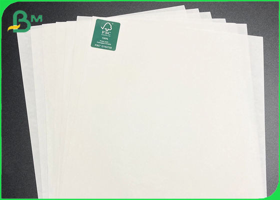 Papier d'emballage blanc crème adapté aux besoins du client par taille des biens 150gsm pour le sac cosmétique