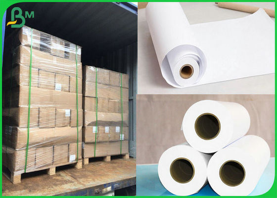 20LB 24" 36" large x 150ft 2 pouces noyau papier blanc en rouleau pour la conception architecturale