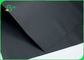 110gsm - le papier d'emballage du noir 450gsm pour des vêtements étiquette la résistance se pliante forte