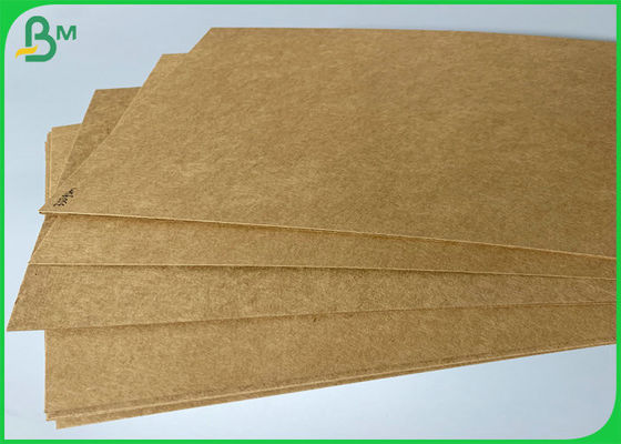 Papier sûr de Brown emballage de nourriture de FSC 275g 375g pour faire la salade emporter la boîte