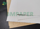 le papier blanc de dos de Papier d'emballage de dessus de 325gsm 350gsm pour catégorie comestible le paquet 72cm 76cm
