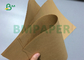 Papier à hauteur réutilisé 70gr 80gr 90gr de Brown emballage de force de 35 pouces pour faire des sacs de farine