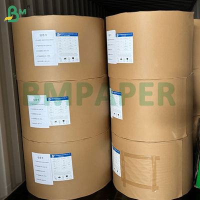 80gsm Recycled Kraft Liner Paper Roll To Corrugated Packaging Manufacturing