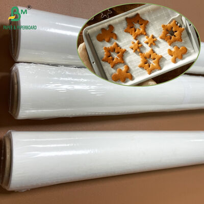 Petit pain blanc résistant à hautes températures de papier de cuisson des fours 38gsm 15 dans X 30 pi