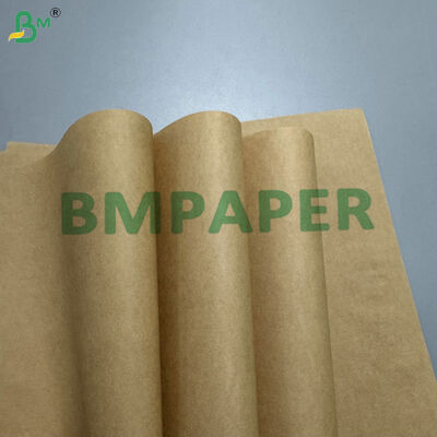 Résistance élevée et TEA 50-55 lb Sack semi-extensible Kraft Paper Roll pour l'emballage industriel
