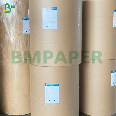 Rouleaux Jumbo de Papier Kraft Brun 120gsm pour Matériaux de Sacs à Provisions