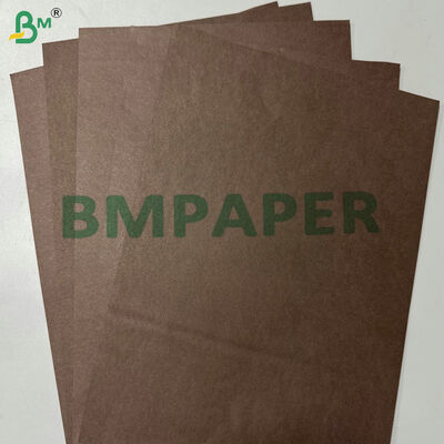 Produit alimentaire à l'épreuve de l'huile couleur du café rouleau de papier à l'épreuve de l'huile 40 gm 45 gm papier d'emballage pour les sandwichs, les hamburgers et la cuisson